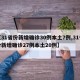【31省份新增确诊30例本土7例,31省份新增确诊27例本土20例】