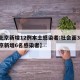 【北京新增12例本土感染者:社会面3例,北京新增6名感染者】